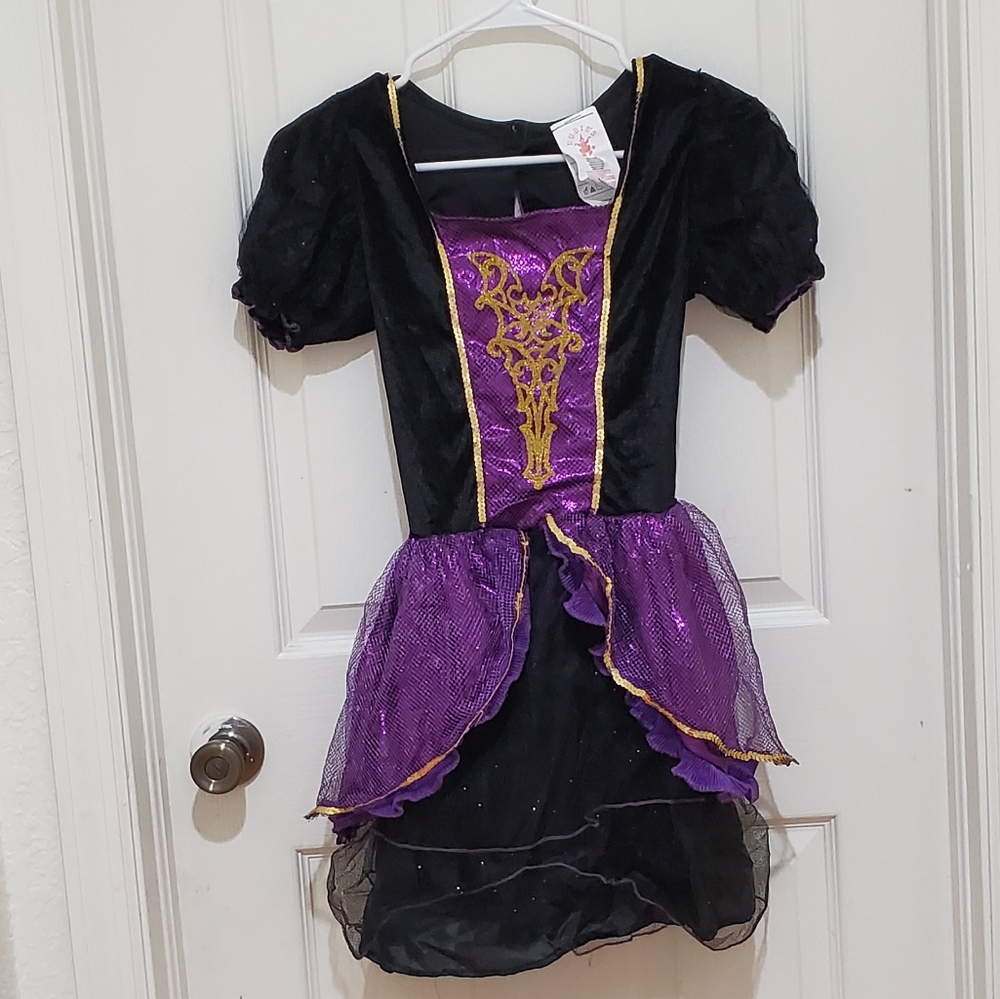 Pretty Bat Girls Halloween Costume Sz 8-10 - Picture 6 of 9
